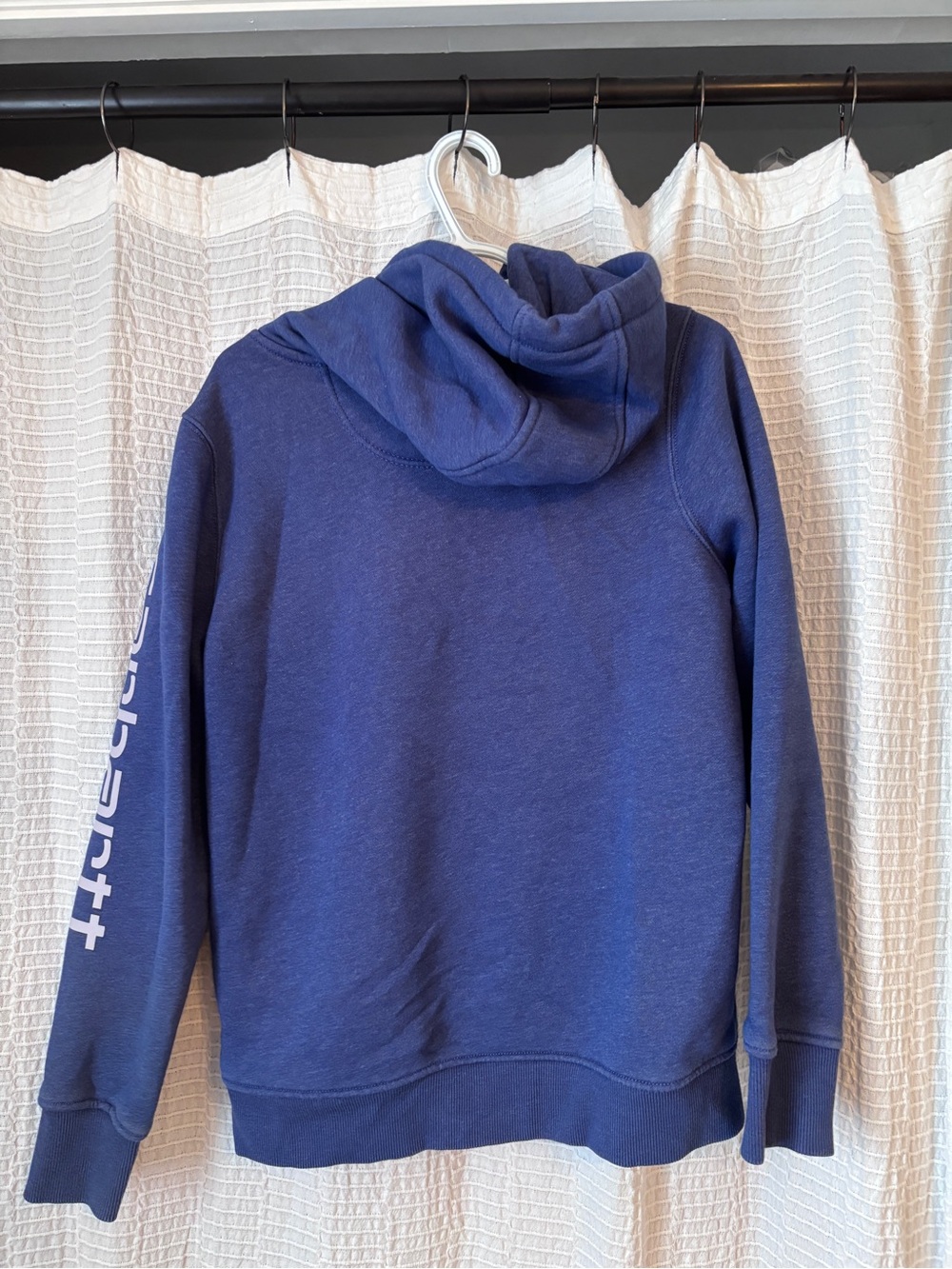 Women’s Carhartt Navy Blue/purple Hooded Sweater